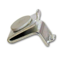 KV Shelf Support clips With Rubber Cushion  for Glass Shelves, 256