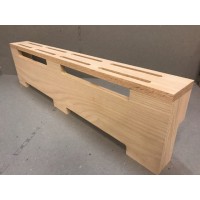 Solid Wood Baseboard Radiator Heater Cover Model BSB