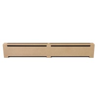 MDF Unfinished Baseboard Heater Cover Model MDFBB1 Choose Sizes
