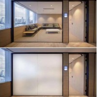 by Sq.Ft. Smart electronic PDLC Privacy window screen film Complete set with remote control , choose size ,custom size free, just  place note within listed sizes. 3Feet Wide Maximum , Length 96